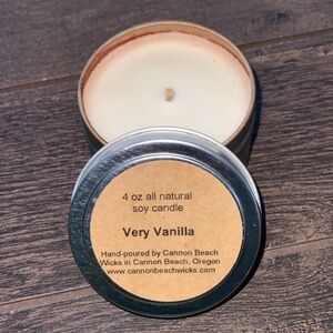 Very Vanilla Handmade Natural Soy Candle